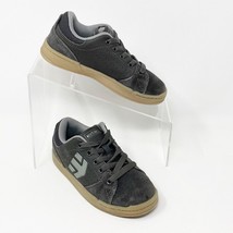 Etnies Youth Gray Suede Leather Lace up Skater Sneakers, Size 13 Youth - £13.98 GBP
