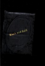 Huron Indiana 1956  High School Year Book Black And Gold nostalgia - £24.10 GBP