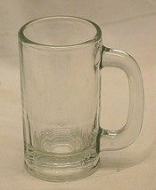 Anchor Hocking Clear Glass Beer Stein Tankard Mug Bar Barware Ribbed &amp; S... - £23.73 GBP