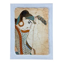 Pequeña pieza fresca de mujer minoica de Thera Wall Decor 1500 a.C. - $65.16