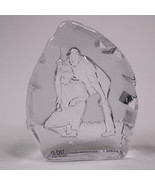 Nybro Sweden Crystal Golfer&#39;s Putting Sculpture Paperweight Handmade In ... - €12,28 EUR