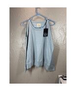 Chaser Womens Cold Shoulder Round Neck Sweatshirt Blue Size Small NWT - $495.12 MXN