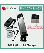 48V 12Ah EBIKE Battery Lithium Li-ion 30A BMS Electric Bicycle Motorcycl... - $3,544.80 MXN