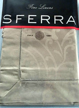 Sferra Madelyn Grey 2 Pc. Boudoir Sham Egyptian Cotton Sateen Scroll Weave New - £39.88 GBP