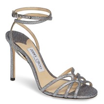 Jimmy Choo Women&#39;s Mimi Ankle Strap Glitter Sandals Shoes size EU 40 or ... - £274.64 GBP