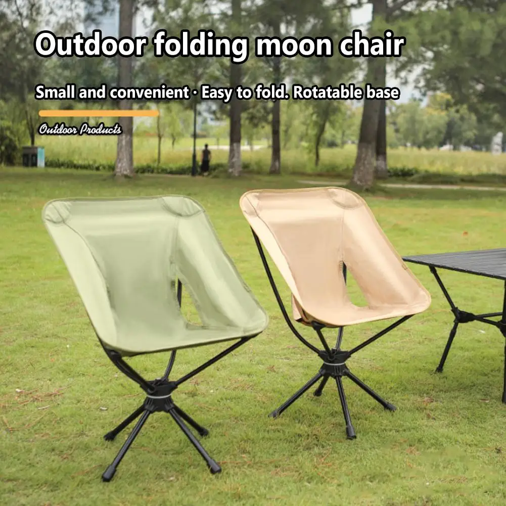 YOUZI Portable Camping Chair Aluminum Frame Lawn Folding Chair Light Sturdy For - £44.46 GBP