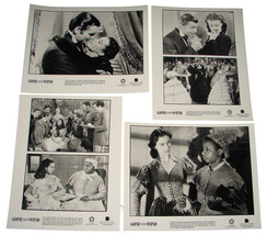 4 GONE WITH THE WIND 1998 Re-Release Movie Press Photos Clark Gable Vivien Leigh - £14.98 GBP