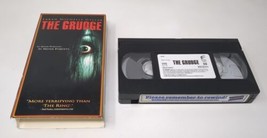 The Grudge VHS Cassette Tape Blockbuster Ex Rental Horror 2005 Vintage - £15.79 GBP