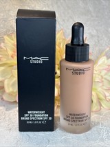 MAC Studio Waterweight SPF 30 Foundation ~ NW35 ~ 1 oz New in Box Free S... - $398.48 MXN
