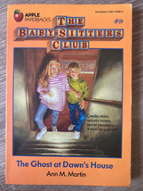 The Babysitters Club #9 The Ghost At Dawns House Ann M Martin Vintage 1988 - £15.48 GBP
