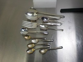 Lot of Vintage Silver Plate Flatware and Utensils - £19.98 GBP