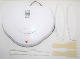 George Foreman Lean Mean Fat Reducing Grilling Machine White Indoor GR15VT - £6.00 GBP