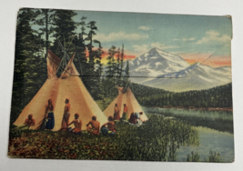 Indians Native Americans of the Northwest Souvenir Postcard Folder 1940 - $9.89