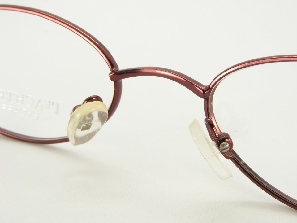 NEW PeachTree by CAPRI PT77 BURGUNDY EYEGLASSES GLASSES METAL FRAME 49-19-130mm Item image 7