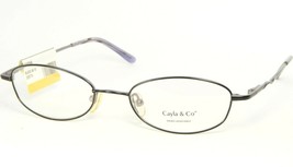 NEW Cayla &amp; Co SASHA BLK BLACK EYEGLASSES GLASSES METAL FRAME 48-18-135mm - $255.17 MXN