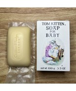 Vintage 1985 Crabtree &amp; Evelyn London - Soap For Baby Tom Kitten Bar 3.5oz - $24.43 CAD