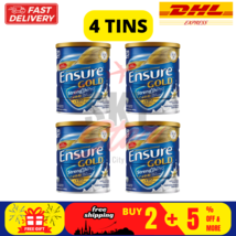 4 X Abbott Ensure Gold Vanilla 800g for Middle-Age &amp; Elderly DHL EXPRESS - $191.96