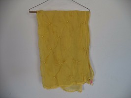 Women&#39;s Yellow Unbranded Chiffon Scarf. 77&quot; X 29&quot; - $5.94