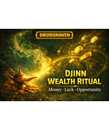 Djinn Wealth Ritual – Personalized Genie Invocation for Money, Luck & Opportunit - $97.00