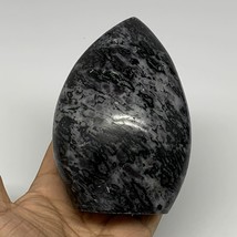 825g, 4.5&quot;x3.1&quot;x2.4&quot; Indigo Gabro Merlinite Freeform Polished @Madagascar, B1820 - £51.78 GBP