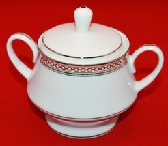 Noritake Contemporary Fine China Legacy Splendor Sugar Bowl with Lid AS-IS - £27.00 GBP