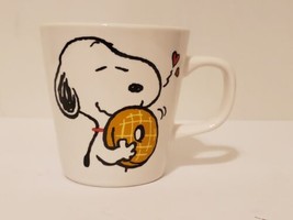 Misdo Snoopy Mister Donut Coffee Mug 2011 Japan Rare Peanuts - £31.86 GBP