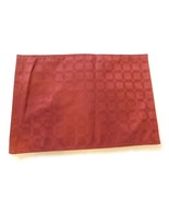 JC Penney Home Collection Set of 4 Burgundy Placemats Place Mats Pre-owned - £14.16 GBP