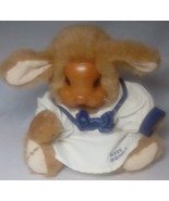 1990 ROBERT RAIKES Originals Betsy Ann 9” Bunny Rabbit Wooden Carved Fac... - $25.65 CAD