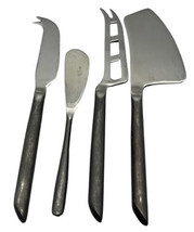 IL Mulino New York Cheese Utensils Stainless Steel Set 4 Spreader Knife Graphite - £10.46 GBP