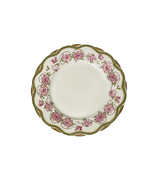 Theodore Haviland France Limoges Dinner Plate 9&quot; Rose Trim Vintage - £28.63 GBP