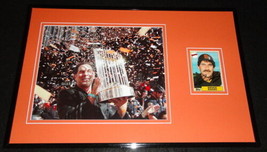 Bruce Bochy Signed Framed 11x17 Photo Display Giants w/ World Series Trophy C - £62.27 GBP