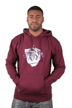 Bloodbath Crew BLDBTH Rosette Burgundy Life Family Sacrifice Death Hoodi... - £35.81 GBP