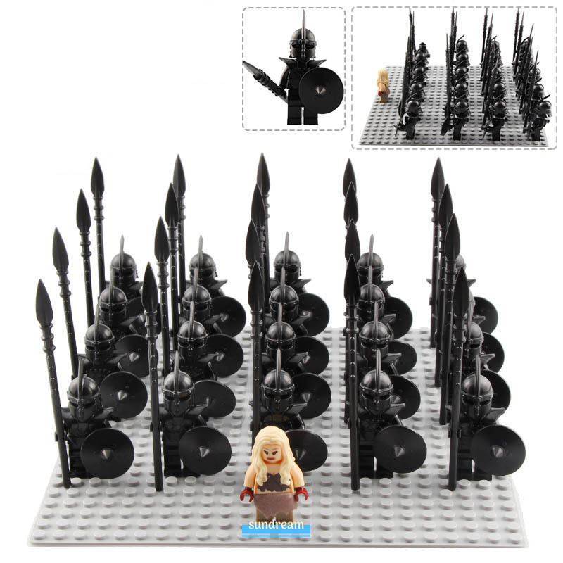 Primary image for Game of Thrones Daenerys Targaryen Army Minifigures Compatible Lego Bricks 21Pcs