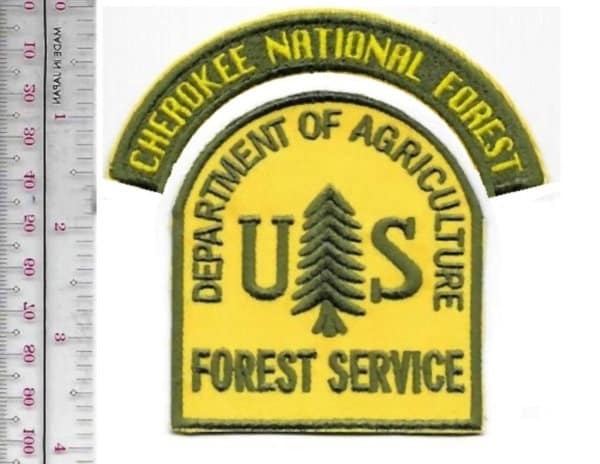 National Forest USFS Tennessee Cherokee National Forest US Forest Servic... - $9.99
