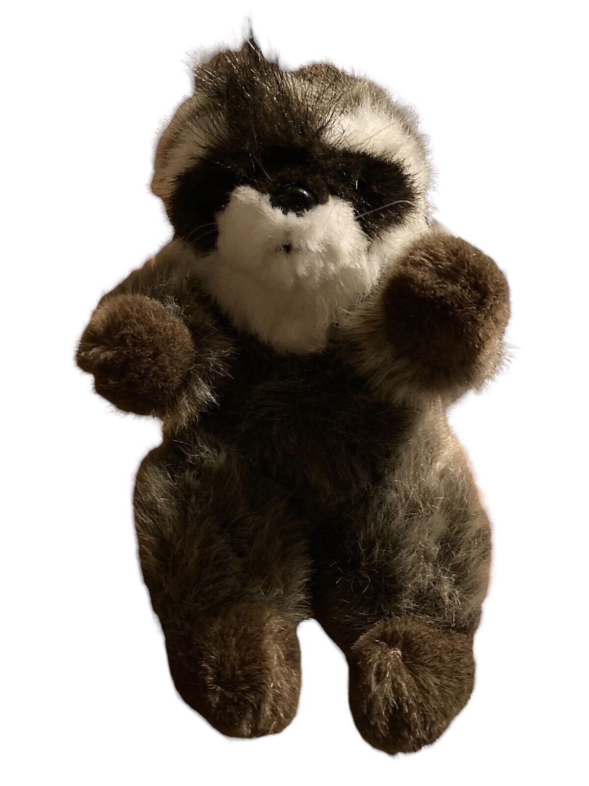 Plush Creations Inc. 1997 Woodsie Raccoon Large Stuffed Animal Vintage Toy - £13.97 GBP