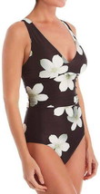 Lauren Ralph Lauren Womens Villa Floral Twist Back One-Piece Swimsuit, 8, Bhw - £94.84 GBP