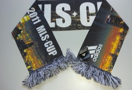 Adidas Mls Soccer Scarf Acrylic Mls Cup Game 2011 Mls League - $25.00