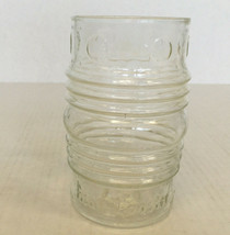 Vintage old red lobster logo ship lantern  light  tall tumbler drinking ... - $19.75