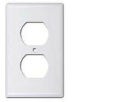 Westgate 8821-I Ivory One Gang Duplex Receptacle Wallplates - $0.94