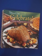 The Pampered Chef Celebrate! Family Friends &amp; Great Food Spiral-Bound Cookbook  - £4.75 GBP