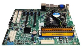 SuperMicro C7Z87 Motherboard + 3.5 GHz Intel Core i7-4771 CPU + 8GB Ram + H/S/F - £372.58 GBP