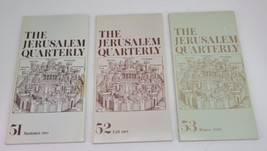 3 VTG The Jerusalem Quarterly 1989-90 51 52 53 Softcover Book Lot Rare Israel - £23.19 GBP