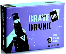 Brave or Drunk - Drinking Party Game - Dares, Tasks and Tons of Fun  - £14.11 GBP