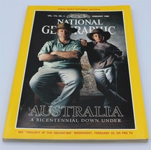 National Geographic Magazine W/Map - Australia - Vol 173 No 2 - February 1988 - £6.13 GBP