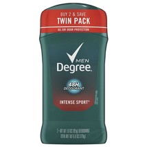 4 Packs Degree Intense Sport Invisible Solid Deodorant - 2.7 oz - $38.00