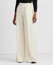 lauren-ralph-lauren-womens-pleated-satin-crepe-wi-mascarpone-cream-14 - £49.22 GBP