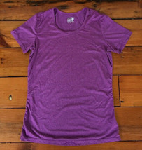 32 Degrees COOL Purple Stretchy Polyester Quick Dry Travel T Shirt S-M 3... - $19.99