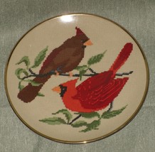 American Songbirds Cardinals Vintage Collector Plate - £6.39 GBP