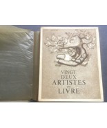 Pierre Mornand Vingt Deux Artisites Du Livre 1948 Paris w. Rice Paper Ja... - £58.63 GBP