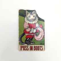 Vintage / Antique Saalfield Publishing Co. 1916 Puss In Boots Children's... - $33.19